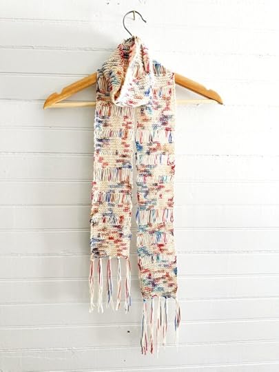 Hang Ten Knit Skinny Scarf Pattern by Vickie Howell