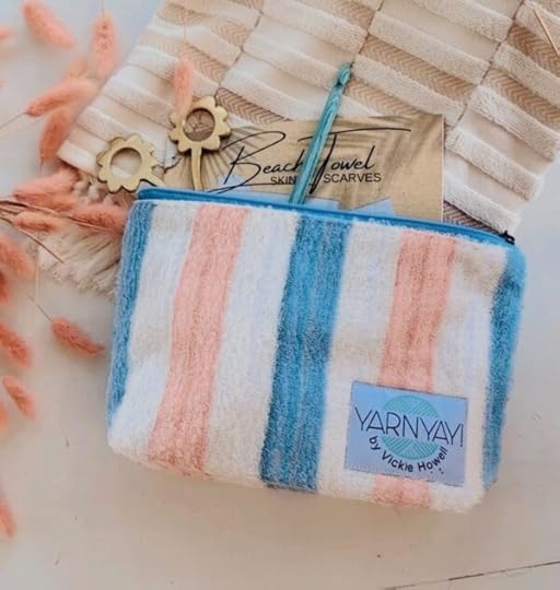 Beach Towel Bag by Della Q for YarnYAY!