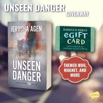 Unseen Danger JustRead Tours giveaway