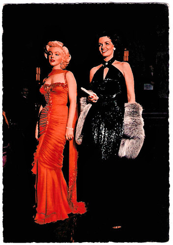 Marilyn Monroe and Jane Russell in Gentlemen Prefer Blondes (1953)