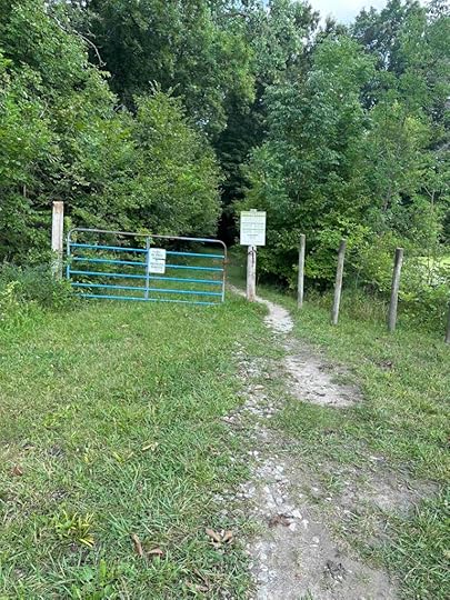 Pehkokia Woods entrance