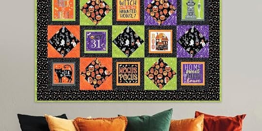 Glow-O-Ween Halloween Fabrics by Kanvas Studios for Benartex available at ShopNZP.com from Nancy Zieman Productions