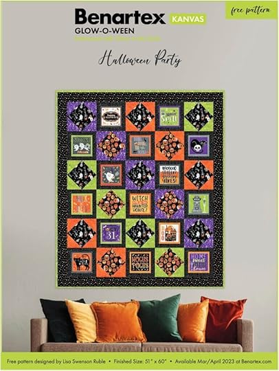 Glow-O-Ween Halloween Fabrics by Kanvas Studios for Benartex