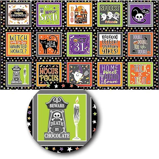 Glow-O-Ween Halloween Fabrics by Kanvas Studios for Benartex available at ShopNZP.com from Nancy Zieman Productions