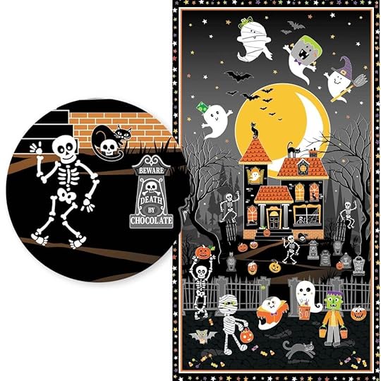 Glow-O-Ween Halloween Fabrics by Kanvas Studios for Benartex available at ShopNZP.com from Nancy Zieman Productions
