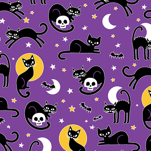Glow-O-Ween Halloween Fabrics by Kanvas Studios for Benartex available at ShopNZP.com from Nancy Zieman Productions