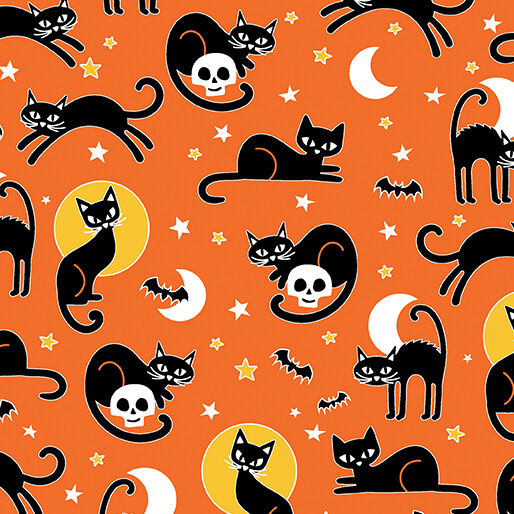Glow-O-Ween Halloween Fabrics by Kanvas Studios for Benartex available at ShopNZP.com from Nancy Zieman Productions