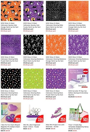 NEW! Glow-O-Ween Halloween Fabrics by Kanvas Studios for Benartex