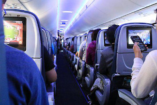 Airliner interior