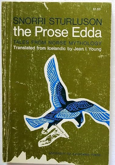 The book cover for a translation of Snorri Sturluson's Prose Edda.