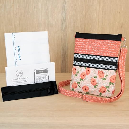 NEW! Sew-On-The-Line Sewing Round Up FEATURING the Caitlyn Crossbody Tote