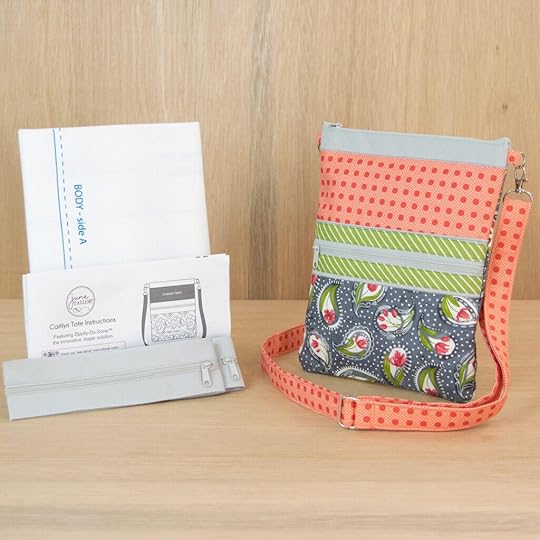 NEW! Sew-On-The-Line Sewing Round Up FEATURING the Caitlyn Crossbody Tote