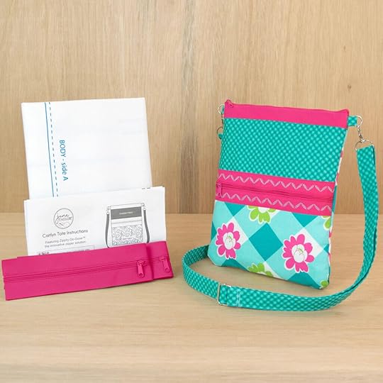 NEW! Sew-On-The-Line Sewing Round Up FEATURING the Caitlyn Crossbody Tote