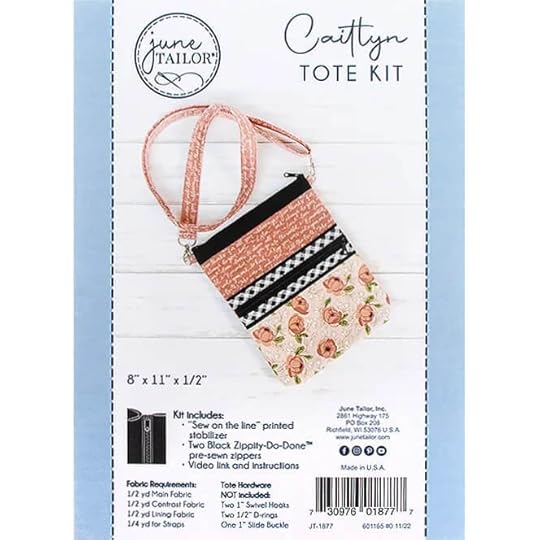 NEW! Sew-On-The-Line Sewing Round Up FEATURING the Caitlyn Crossbody Tote