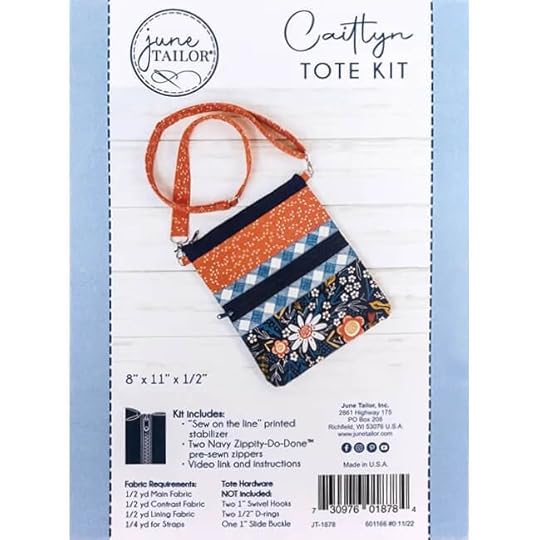 NEW! Sew-On-The-Line Sewing Round Up FEATURING the Caitlyn Crossbody Tote