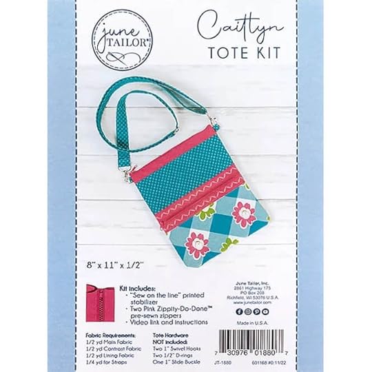 NEW! Sew-On-The-Line Sewing Round Up FEATURING the Caitlyn Crossbody Tote