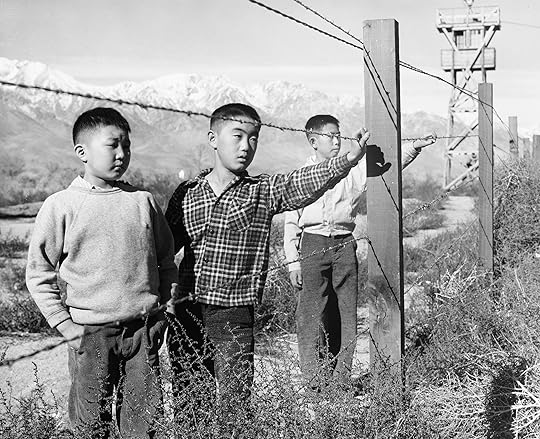  Toyo Miyatake, Three Boys Behind Barbed Wire, 1944<br />All photographs courtesy Toyo Miyatake Studio 