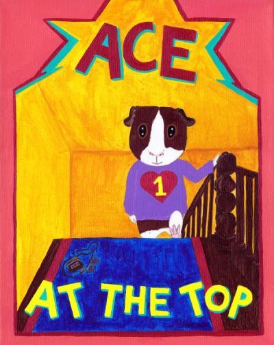 Rachel E Smith guinea pig painting