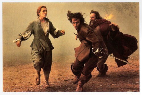 Anne Brochet, Vincent Perez and Gérard Depardieu in Cyrano de Bergerac (1990)