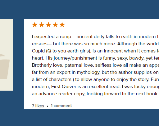 Review of First Quiver from an Amazon reviewer