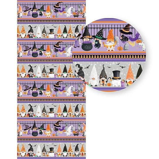 Spooktacular Gnomes Halloween Fabrics and Fabric Panels available at Nancy Zieman Productions at ShopNZP.com