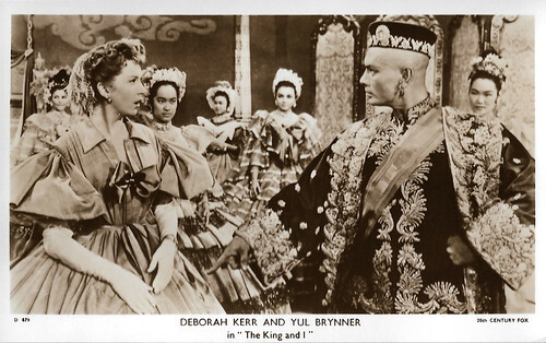 Yul Brynner and Deborah Kerr in The King and I (1956)