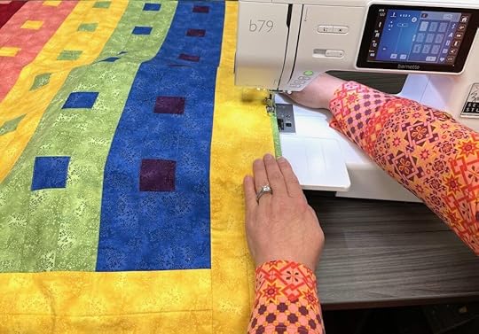 Quilt To Give at The Great Wisconsin Quilt Show sponsored by bernette sewing machines