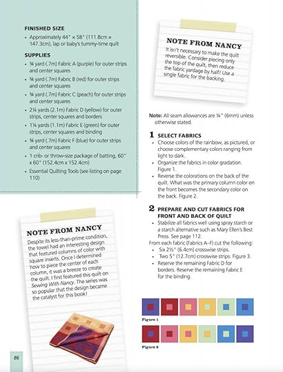 The Origional Quick Column Quilt by Nancy Zieman 1