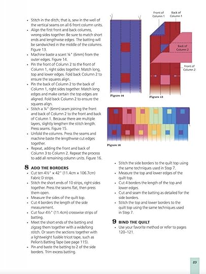 The Origional Quick Column Quilt by Nancy Zieman 4