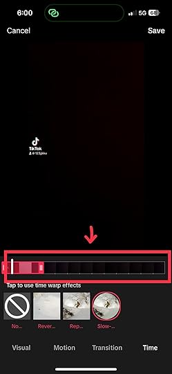 How To Do TikTok Slow Motion Effect 4