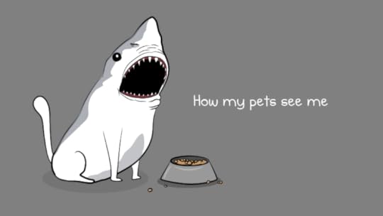 How my pets see me