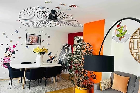 Dining room in Disney-themed Airbnb Disneyland Paris property