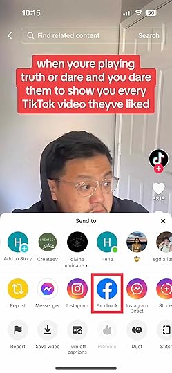 how to share tiktok videos on facebook 2