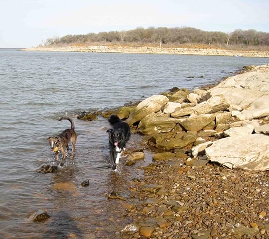 Anna and Karlie at Lake Grapevine