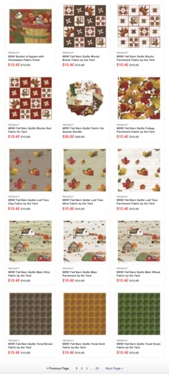 NEW Nancy Zieman Productions Website featuring Fall Fabrics on SALE at ShopNZP.com