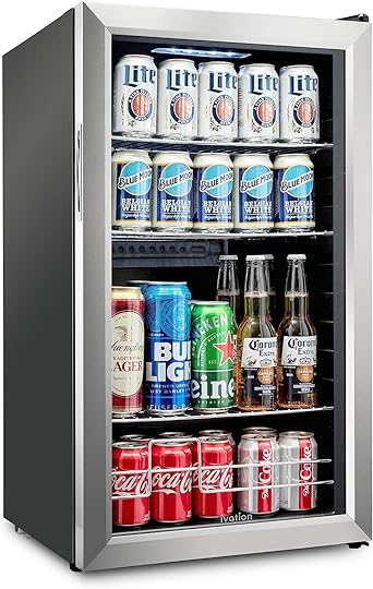 Ivation 126 Can Mini Fridge for Beer