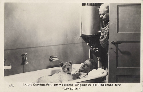 Louis Davids, Rik and Adolphe Engers in Op stap (1935)