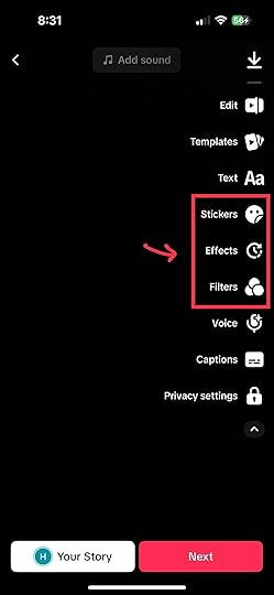 how to edit tiktok videos 3