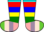 A pair of socks
