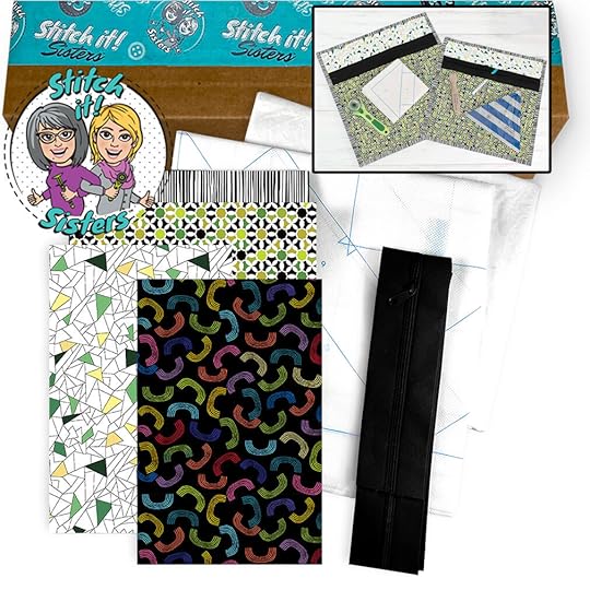 Quilt As You Go Stitch it! Sisters Zipity Do Done Project Bags Bundle Box Available at Nancy Zieman Productions at ShopNZP.com