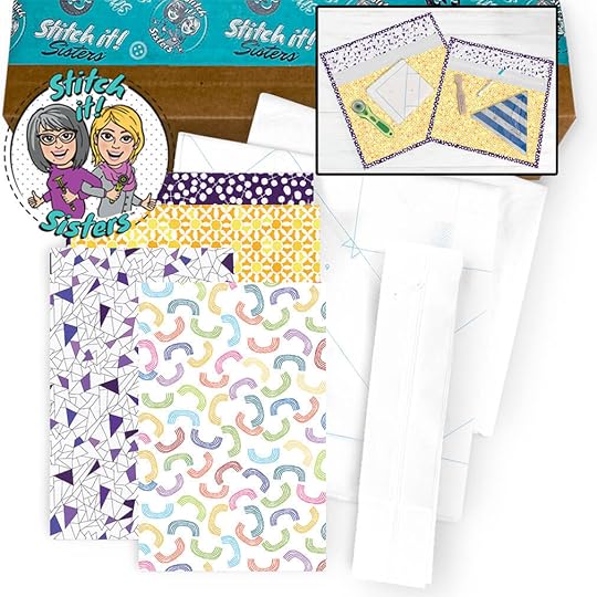 Quilt As You Go Stitch it! Sisters Zipity Do Done Project Bags Bundle Box Available at Nancy Zieman Productions at ShopNZP.com
