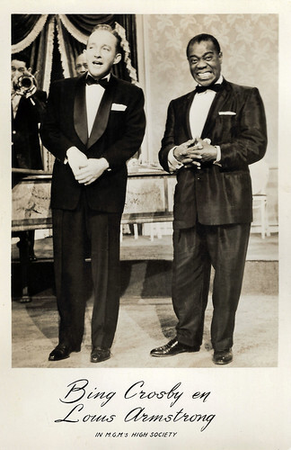 Bing Crosby and Louis Armstrong in High Society (1956)
