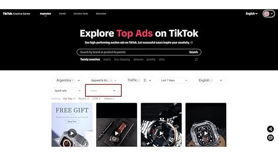 how to use TikTok top ads dashboard 7
