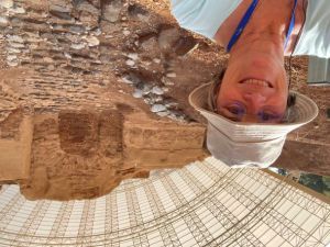 Gate visited by Abraham at Tel Dan