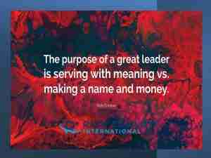 The Power of Servant Leadership