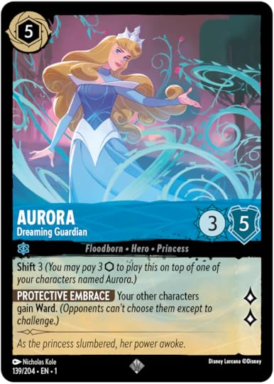 Princess Aurora Lorcana Card