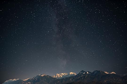 Perseid meteor shower in the night sky. One of the top astronomy calendar events of 2024