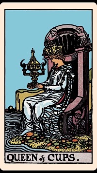 Queen of Cups (Upright) | Tarot Card of the Day