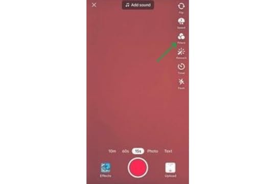 How to use filters on TikTok