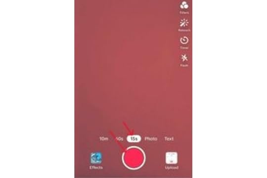 How to use filters on TikTok 3. Preview screen and start recording.